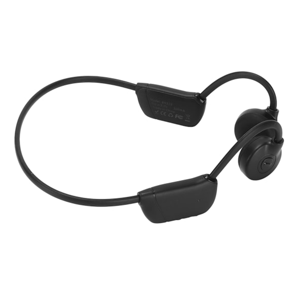 Bluetooth Benledningshøretelefoner IPX6 Vandafvisende Trådløse Sportshøretelefoner med Indbygget Mikrofon til Løbetur Sort
