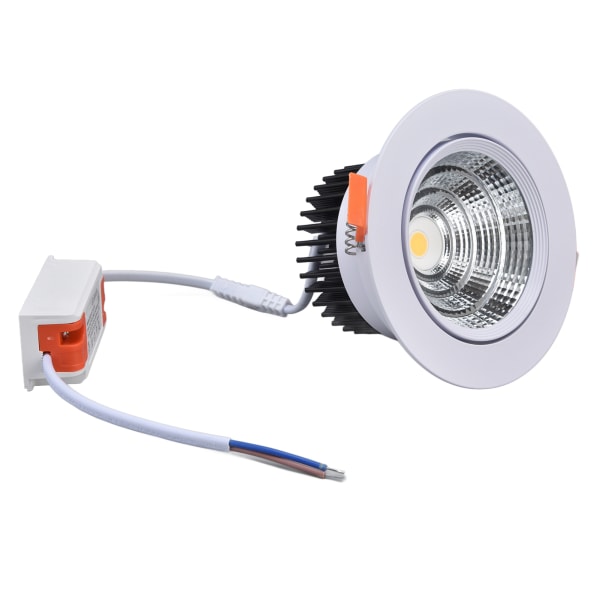 LED indbyggede spotlights Stabilt lys God varmeafledning Antikorrosion Nem at installere LED Downlight 100‑264V