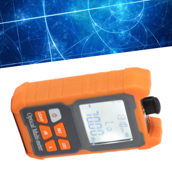 Optisk fiberströmmätare Mini Bärbar Optikkabel Tester Detektor FC SC ST Universal Interface ‑70~+6dbm