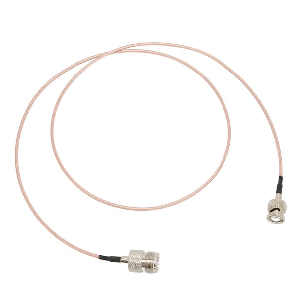 UHF SO239 til BNC han-koaksialkabel Kompatibel med CB-amatør Tovejs Ham Radio Antenne Analyzer Radio Scanner