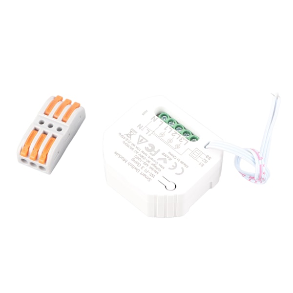 Smart Light Switch Module WiFi Home Light Switch Control 3 Gang Wireless Support Smart Speaker för Tuya