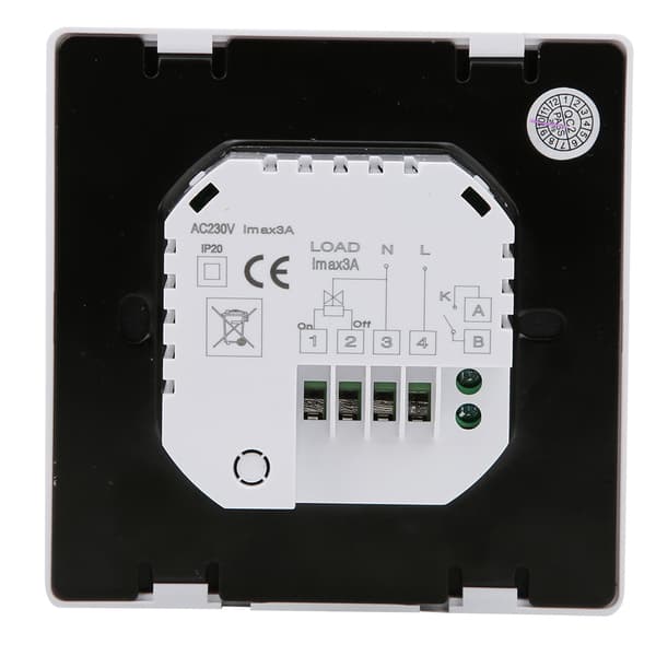 Digital LCD programmerbar termostat til husholdningsbrug Elektrisk varmetermostat temperaturregulator