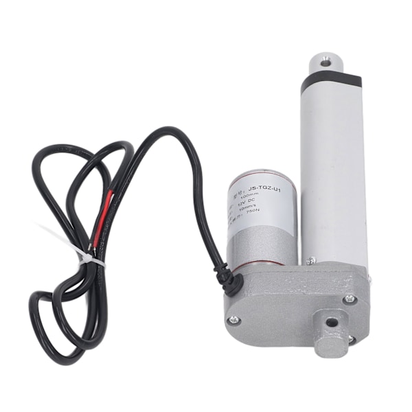 Mini lineaarinen sähköinen toimija 750N 100 mm 12V moottorin liikkeelle Ulos Maatalous Rata Robotit Kotiautomaatio Vain valkoinen toimija