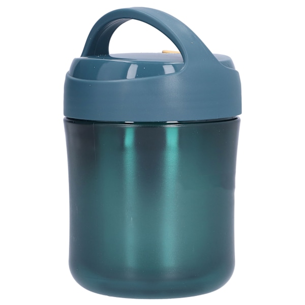 Isolert matboks 500 ml 304 rustfritt stål silikon Vanntett Hold varm Lunsjboks for SoupBlue