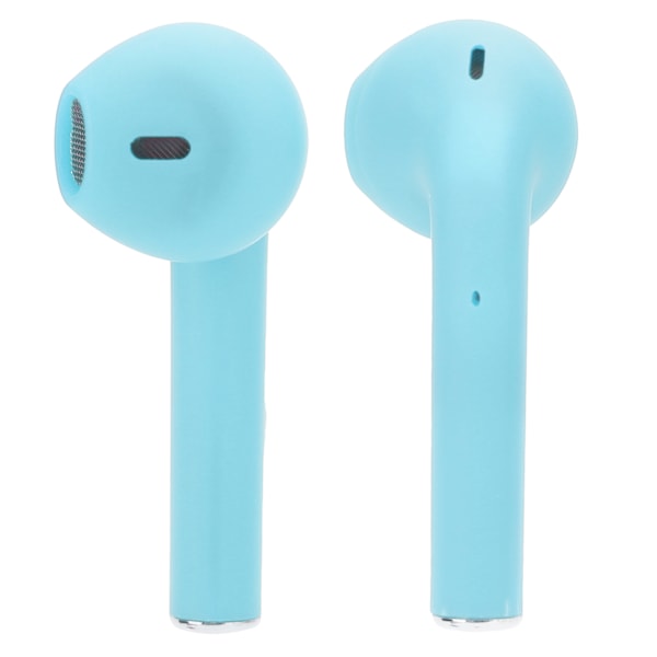 TWS Bluetooth 5.0 langattomat nappikuulokkeet kosketusohjauksella, kuulokemikrofoni latauskotelolla, vaaleansininen