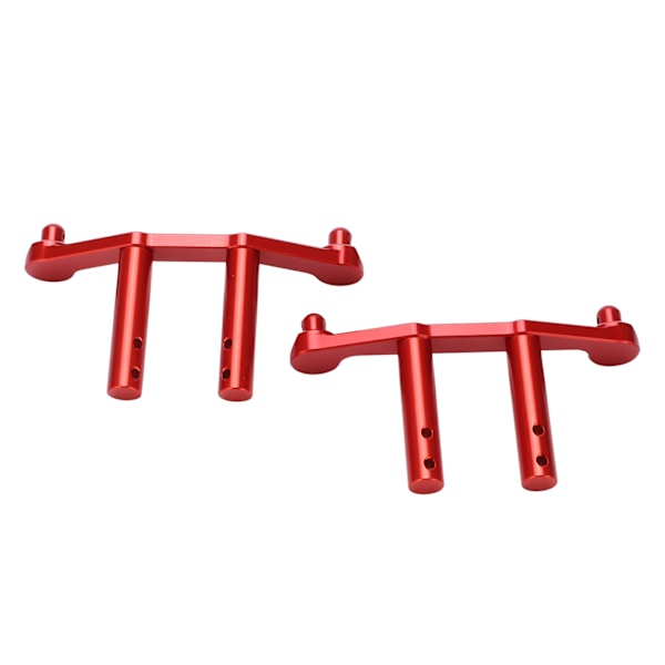 Metall Aluminiumlegering främre bakre skalpelare för ARRMA Typhon 1/10 främre bakre bilpelare Röd