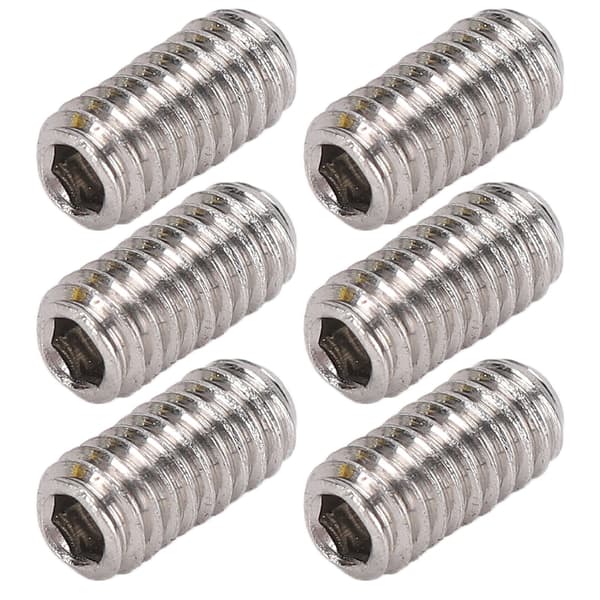 【NX】50 stk. sætskruer A2‑70 rustfrit stål grubskruer sortimentssæt hardwarebefæstelsessæt M2.5x5