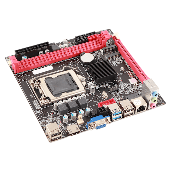 Stationär moderkort PCIe 16X DDR3-minne VGA HD-port Multiphase Power SATA3.0 LGA1155 Moderkort för PC-byte