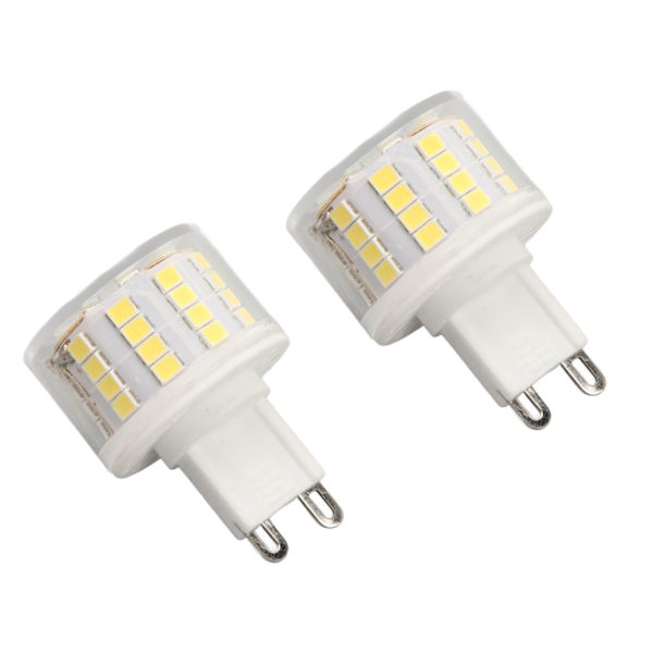 2 kpl G9 LED-lamppua 600LM 52 helmeä G9-kanta 6W 240V pöytälamppuun, seinälamppuun, kattokruunuun