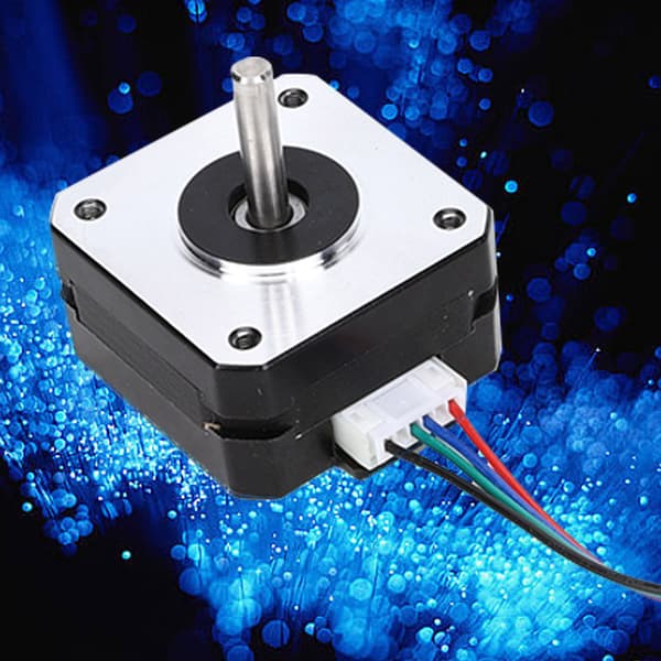 Nema 17 Steppermotor 2 faser 1,8° DC 4,1V Motor Passer for ekstruder