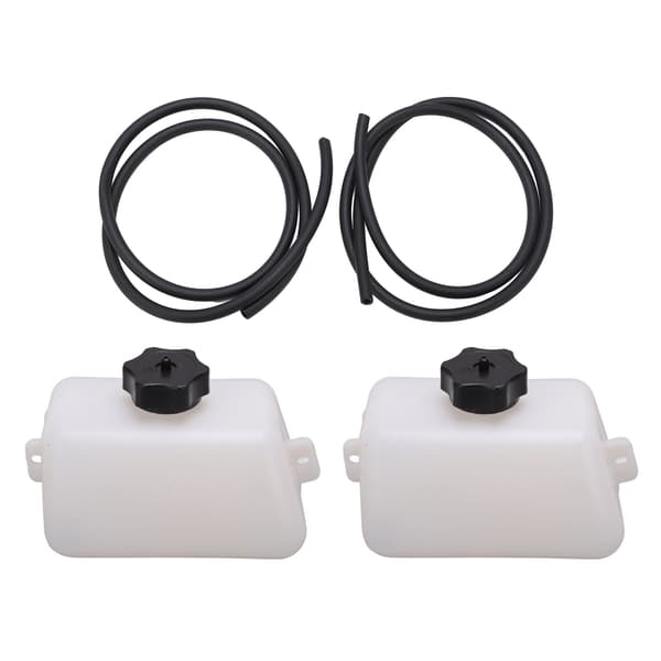 1 par bensintank 1L sterk forsegling hvit passer til 43 47cc 49CC Quad ATV Pit Bike Pocket Rocket Scooter