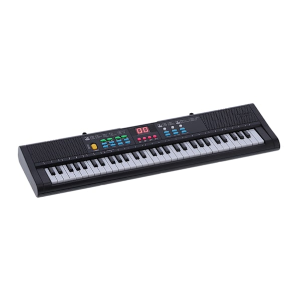 Keyboard Piano Instrument 61 tangenter Elektrisk Digital Multifunksjonell med mikrofon MQ6186