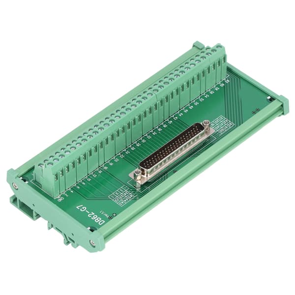 【NX】Klemrække Han Hun Interface Stik 3 Række Adapter Break Out Board Modul DC 60VDB62-M7