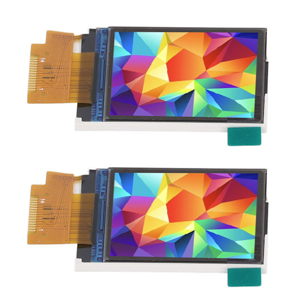 2 ST TFT IPS Display Modul 1,8 tum Färg 128 X 160 SPI Interface ST7735S Drive Display Modul