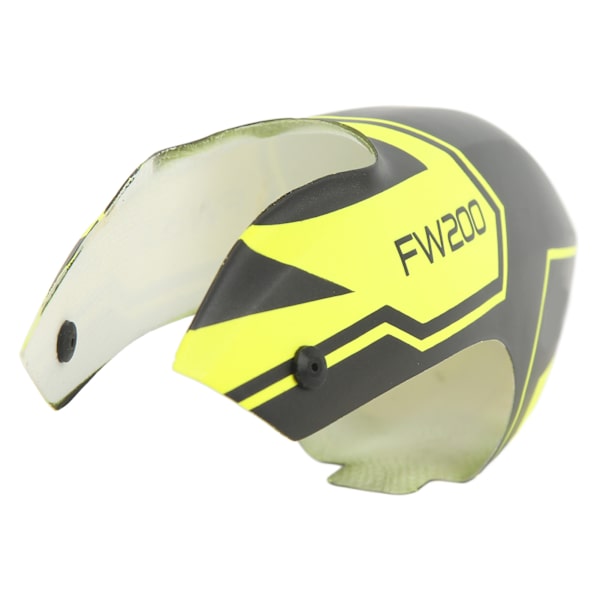 RC Helikopter Head Cover Canopy Shell för Fly Wing FW200 Fjärrkontroll Helikopter Gul