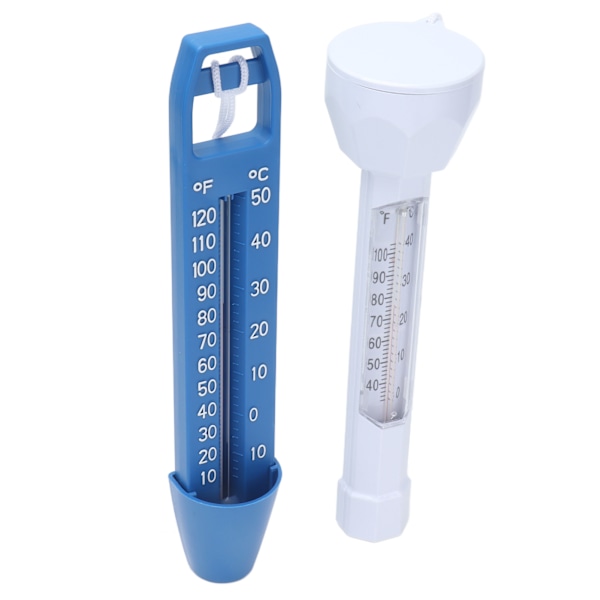 Flytande pooltermometerset Multi Unit Slitstark vattentät vattentermometer med snodd