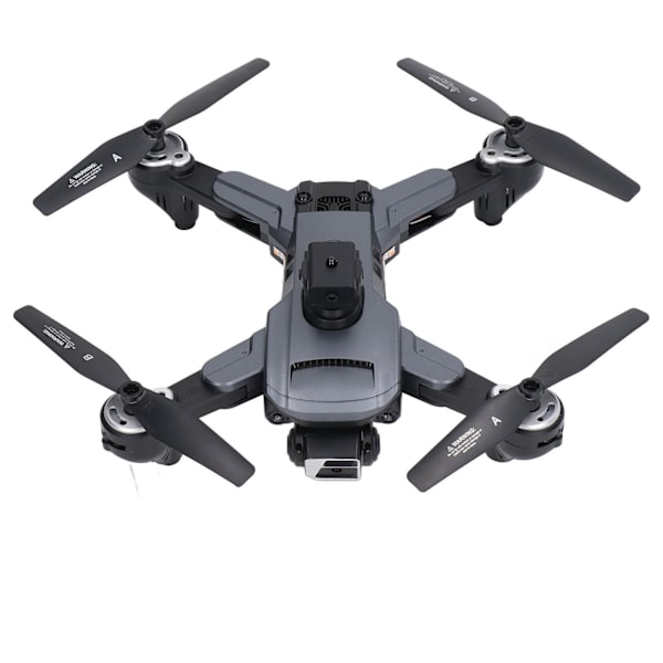 4K drone plast elektroniske komponenter Sølvgrå ESC dobbelt kameraer Foldbar optisk flow positionering UAV til over 14