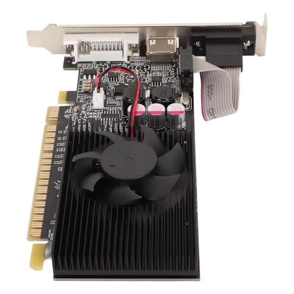 GT210 1G DDR3 64-bitts grafikkort støtter DVI VGA HD Multimedia Interface for DirectX10.1 Spill Grafikkort