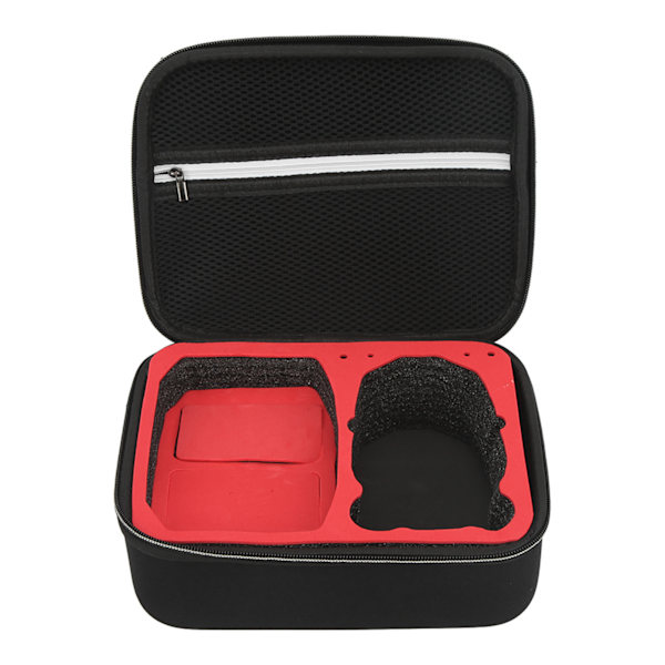 Drone Taske Nylon Drone Fjernbetjening Opbevaringstaske med rød foring til Mini 3 Pro RC N1 Sort