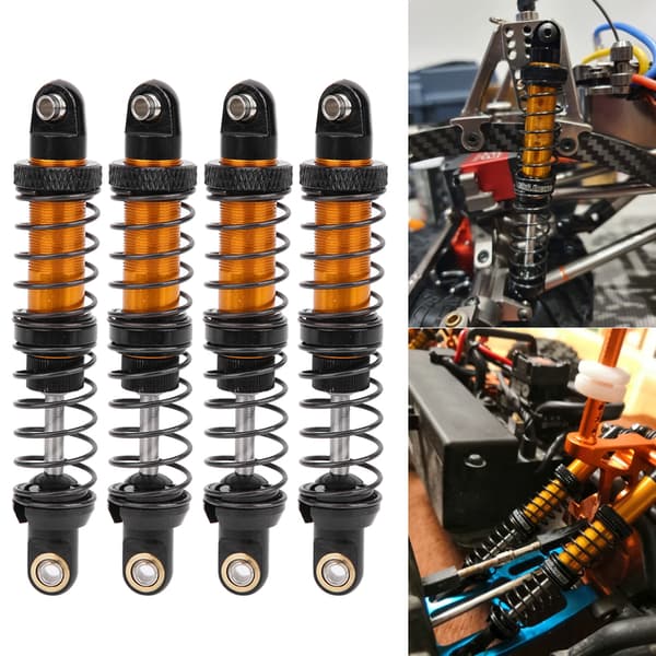 【NX】Olieaffjedring Støddæmpere Passer til Tamiya CC01 RC Bilmodel Tilbehør 80mm