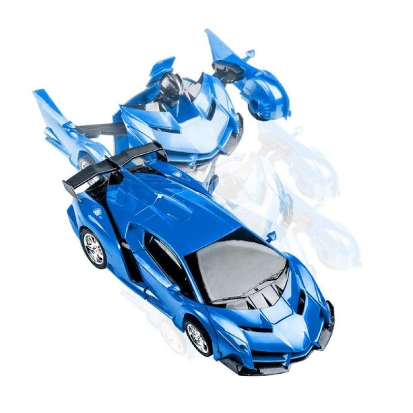 Utmerket kvalitet - Radiostyrt bil / transformator - blå blue