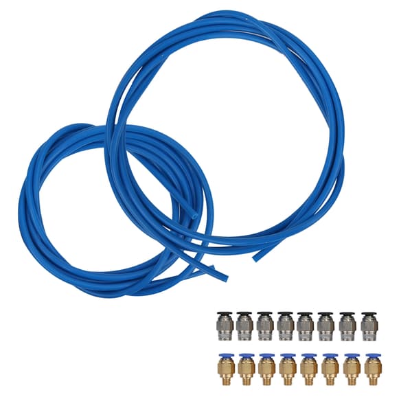 3D-printer PTFE-rør PC4‑M6 PC4‑M10 pneumatiske stik kompatible med Creality Ender 3