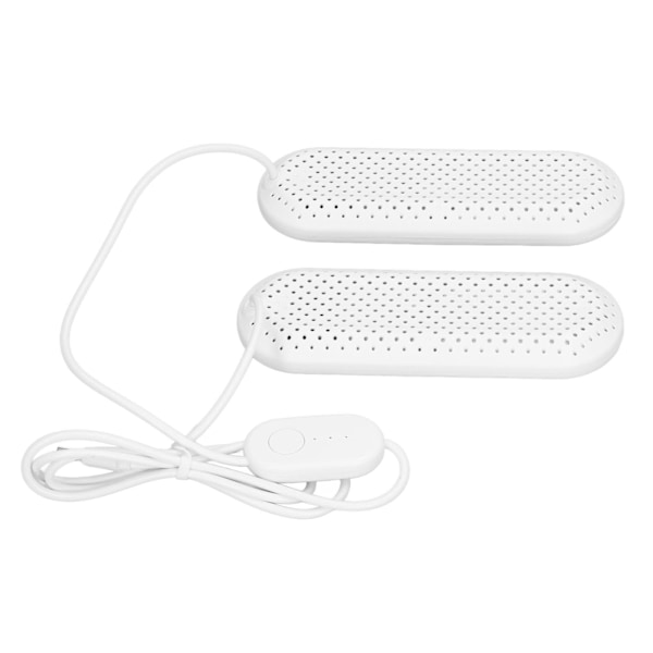 Hushålls-USB Skotorktumlare Studenthemssal Vuxna Deodoriserande Boot Skor Torktumlare med Timer Vit