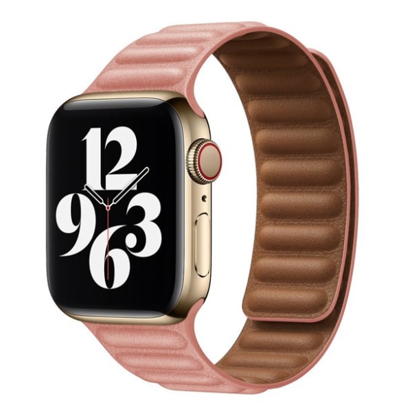 Lænkearmbånd til Apple Watch Band 44mm 40mm 45mm 41mm 38mm 42mm Original Magnetic Loop Armband til iWatch Serie 3 5 4 6 SE 7 Klockarmbånd