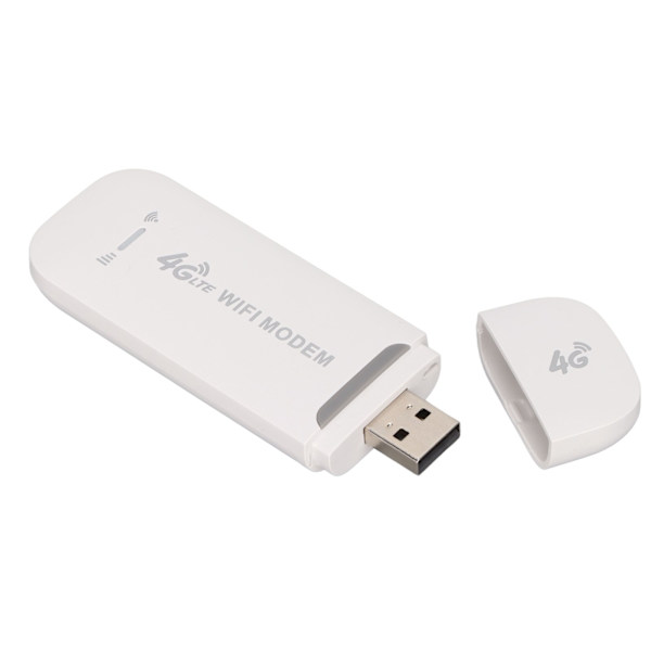 USB 4G LTE Router Trådløs Stabil Bred Dækning Bærbar Nem tilslutning 4G USB-modem til rejser hjemmekontorer