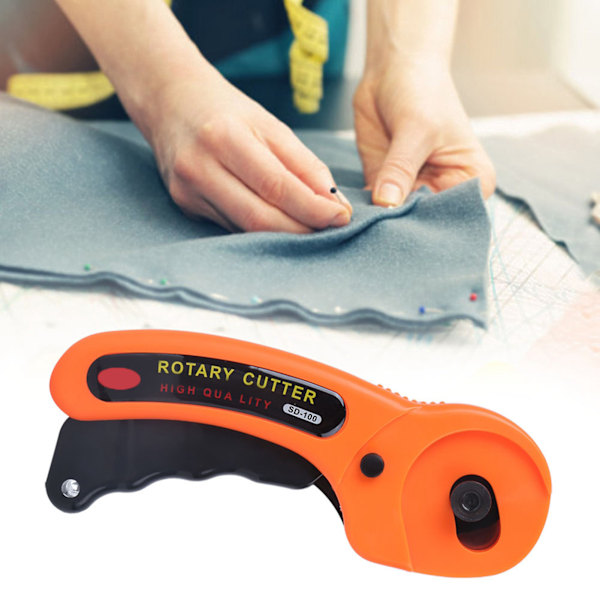 Rotary Cutter Quilters Sy Patch-Work Läder skärning Höghastighetstål rund kniv 45 mm