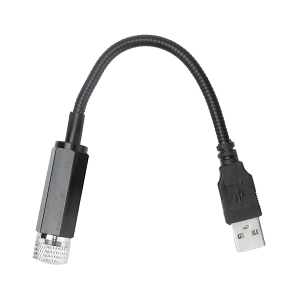 LED Takstjerne Lys Bærbar Romantisk Bil Taklys USB-Lading for Innendørs Utendørs Rød
