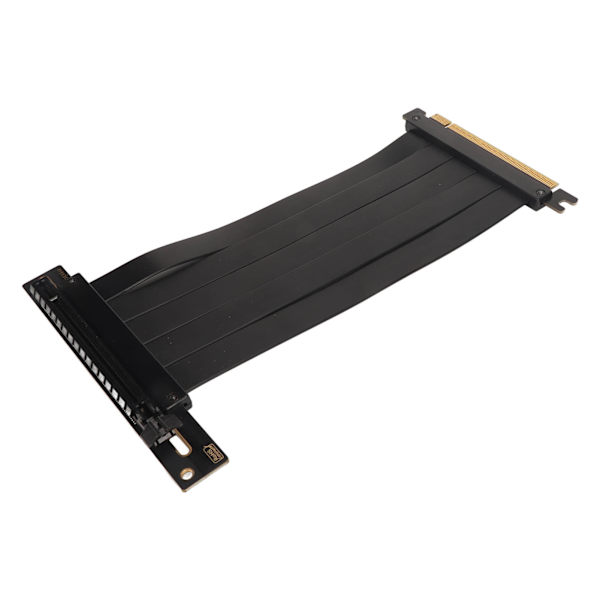 PCI Express4.0 Forlængerkabel 90 graders støtte X16 X8 X4 X1 20 cm længde Grafikkort Forlængerkabel til PC