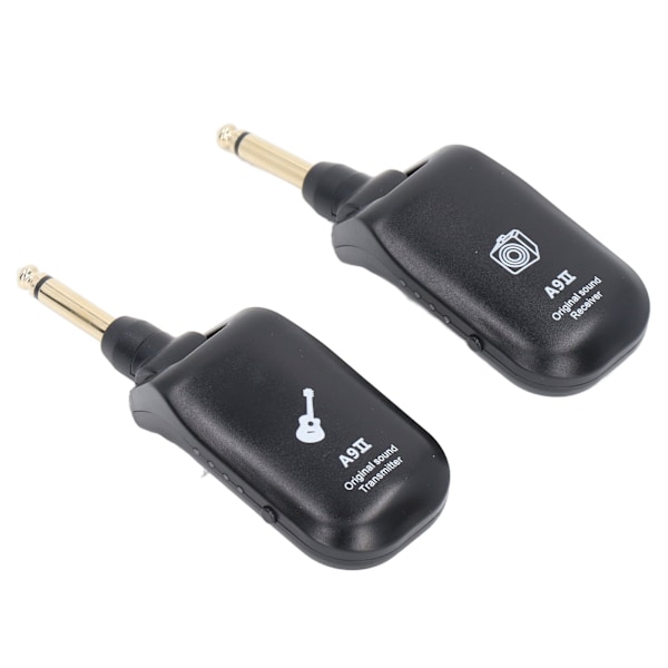 Guitar Receiver Transmitter Set Plug and Play Trådlös sändare Receiver Audio Trådlöst gitarrsystem