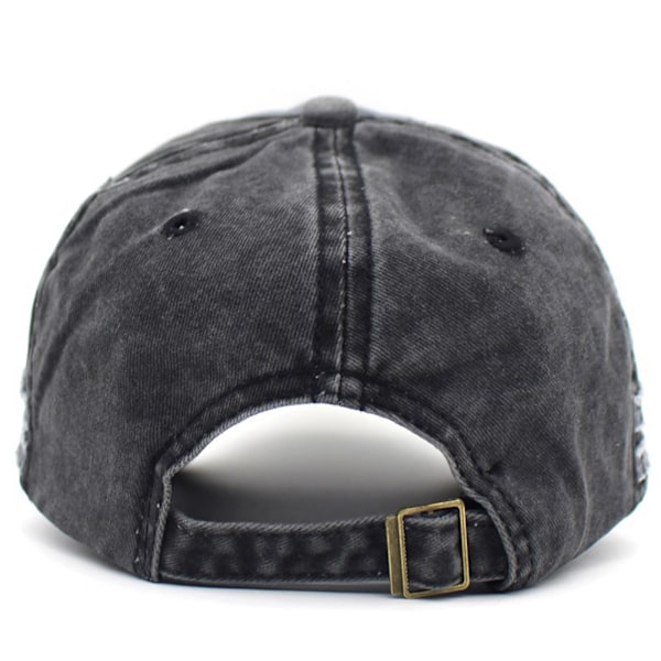 Klassisk stil baseballhatt Retro unisex kvinner menn brodert caps i bomull