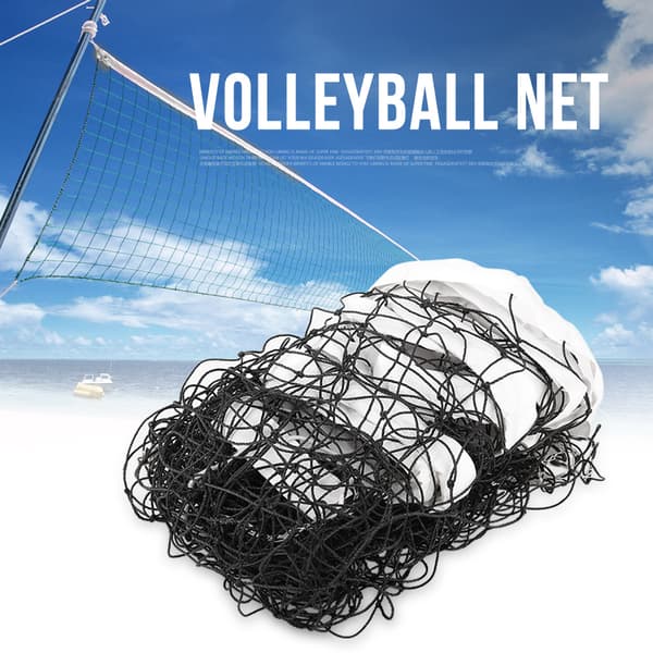 Standard Volleyballnet med Opbevaringspose til Strandspil Indendørs Match