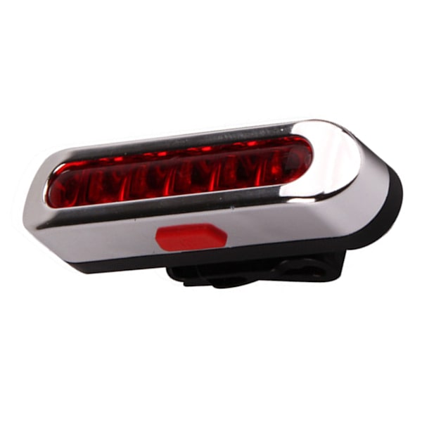 USB-oppladbart LED-baklys for sykkel, sykkelbaklys, sykkellys for nattkjøring, rød