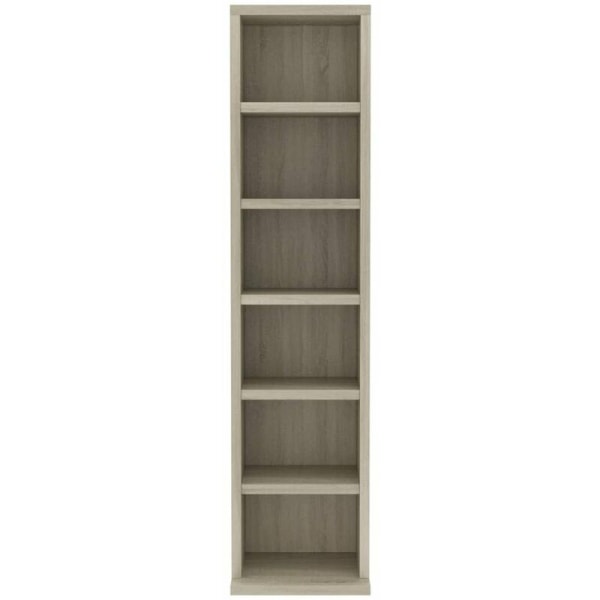 Armoire en CD Chene sonoma 21x20x88 cm Agglomere