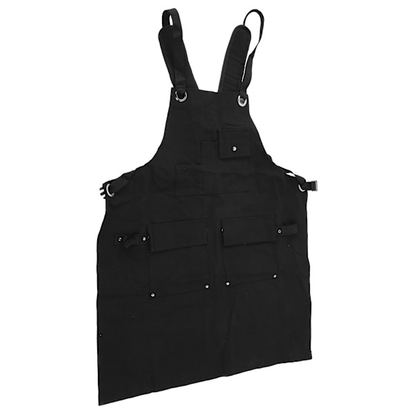 Arbetsförkläde Canvas Utomhus Camping Justerbar rem Flera fickor Verktyg förvaringstillbehör