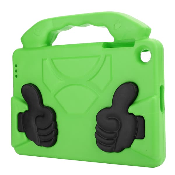 Tablettikotelo EVA litteä suojakotelo iskunkestävä Heavy Duty Rugged Shell -lisävaruste vihreä