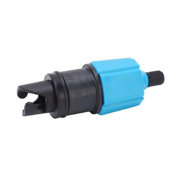 Padlebrett Luftventil Adapter Kajakk-Surfbræt Luftventil Omdannelse Bil Elektrisk Luftpumpe Inflator Adapter (Tilslutning 2) Blå
