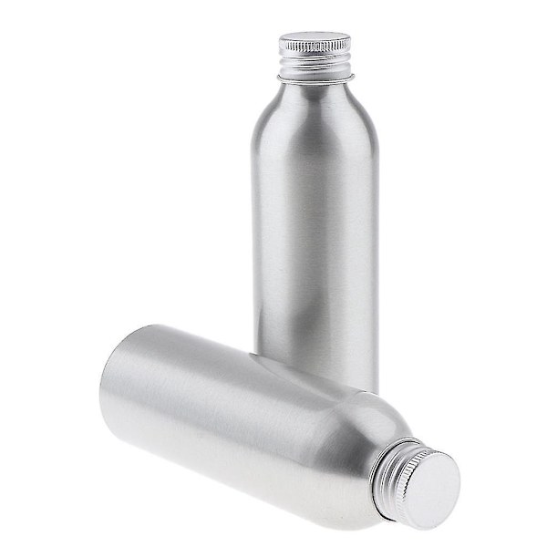 Kosmetikflaske Sæt - Genopfyldningsbar Foundation Værktøjer - Sølv 50ml 150ml