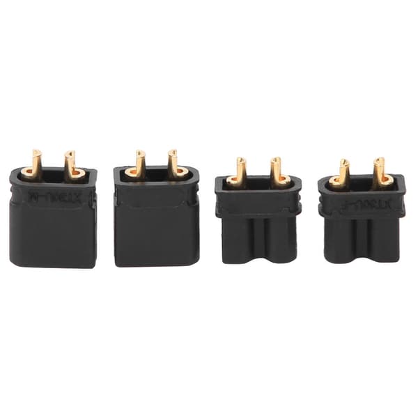 10 par XT30 drone batteristik 30A han hun stik socket tilslutningsadapter