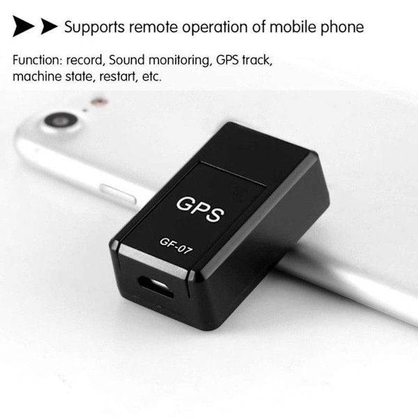 Bärbar Mini Magnetic GPRS Locator Device Voice Recorder Larm Locator