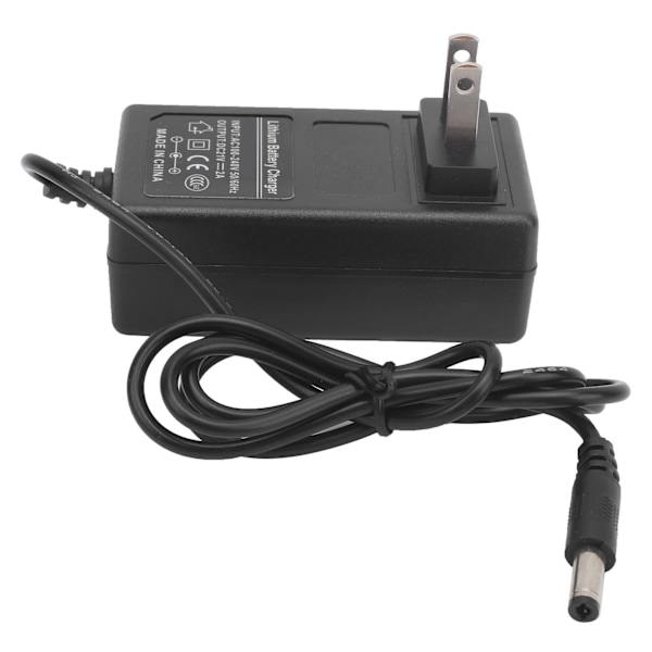 21V 2A litiumbatteriladdare AC-adapter Överspänningsskydd US-kontakt 100‑240V