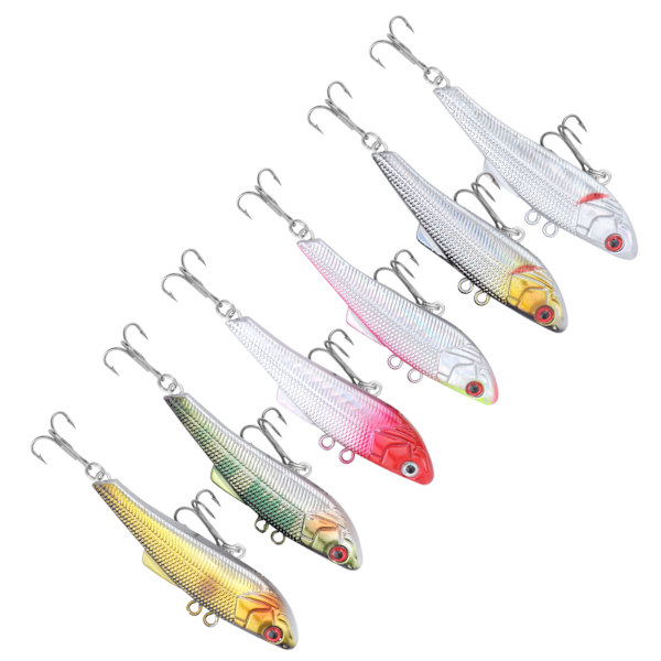 Flytende fiskesluk Realistisk falskt agn med ringende kule Topmouth Culter Bass Lure