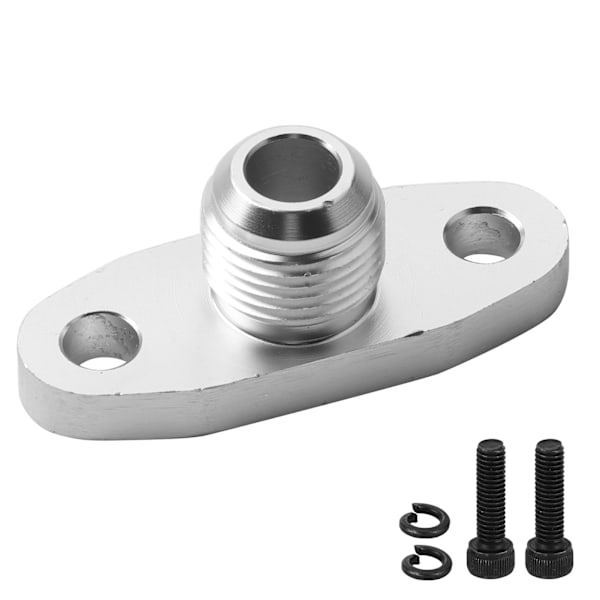AN10 Öljynpaluuletkuadapter Alumiiniseosliitäntä Sopii Mitsubishi T3 T4 T35 T04B T04E T3/T4-sarjaan