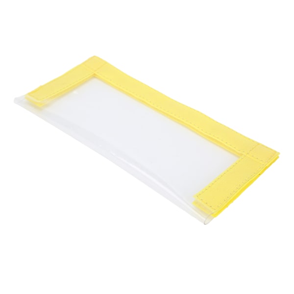 Fiskekrogbeskyttelse Slidstærk opbevaringstaske til agn Gennemsigtig Nylon Lure Protection Wrap til FiskerYellow L