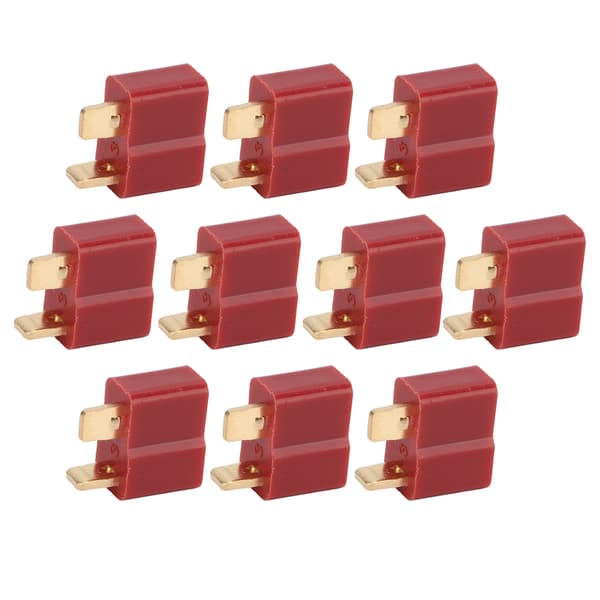 T Stikforbindelse 13.011 RC T Stik Hunforbindelse 25A Guldbelagte RC Batteristik til Fly RC Model
