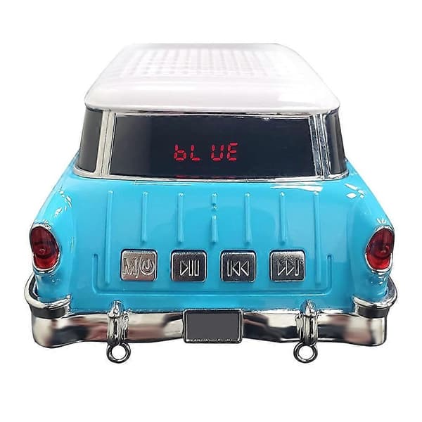 Curuk 1955 Vintage Replica Retro Auto Bluetooth-kaiutin FM-radiolla USB SD AUX