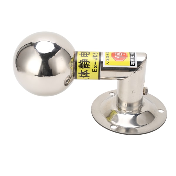 Body Electrostatic Discharge Ball Quick Response Wall Mount Touch Human Body Static Remover L Form